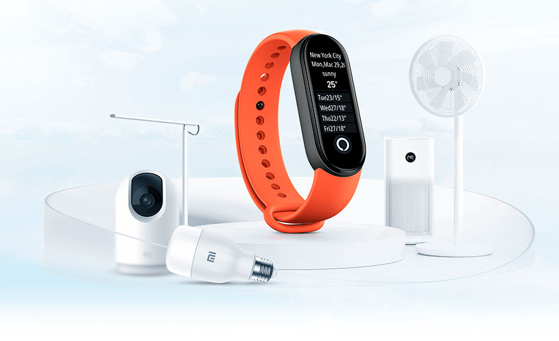 Xiaomi Mi Smart Band 6 NFC с голосовым управлением
